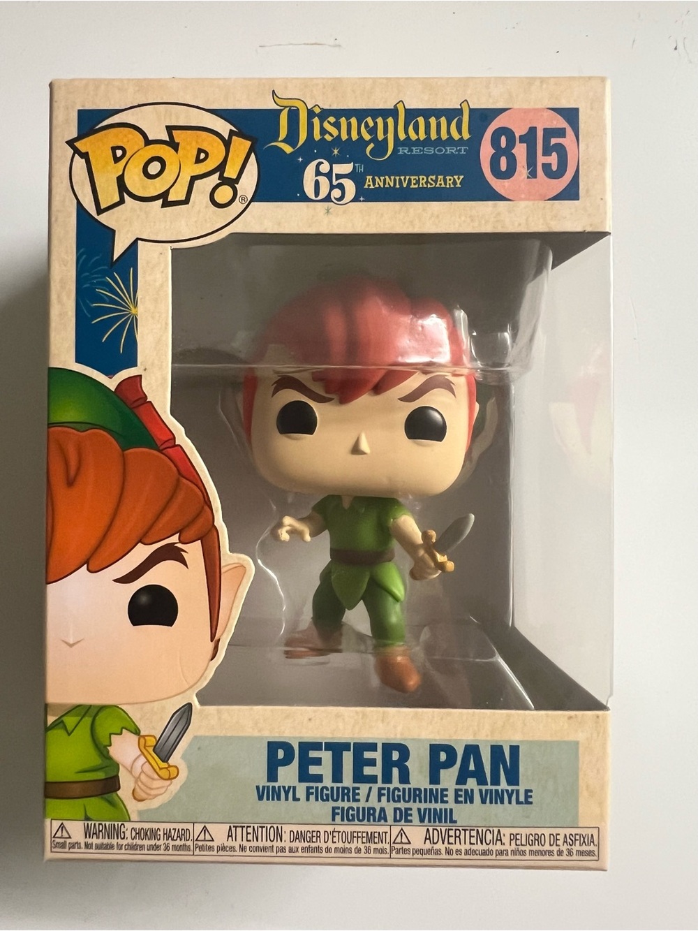 Funko Peter Pan Vinyl Figure - Green, Red, Brown